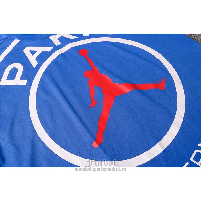 Chandal del Paris Saint-Germain Jordan Manga Corta 2020-2021 Azul